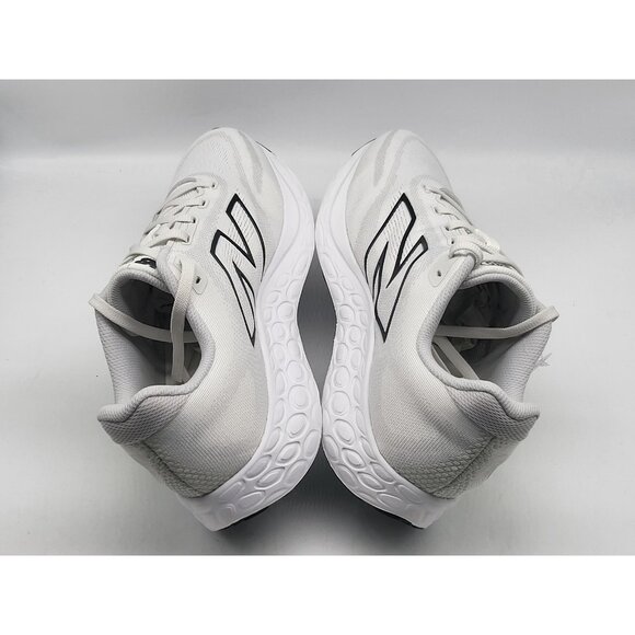 New Balance Fresh Foam 680 v8 Shoes Mens Size 11 Wide White Gray Green Running - Picture 5 of 10